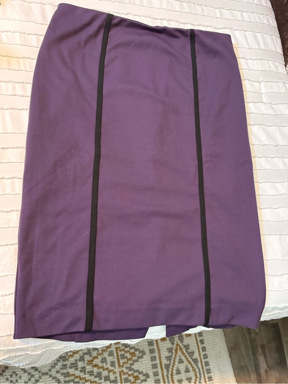 New York & Company Women's Stretch Top in Deep Violet
